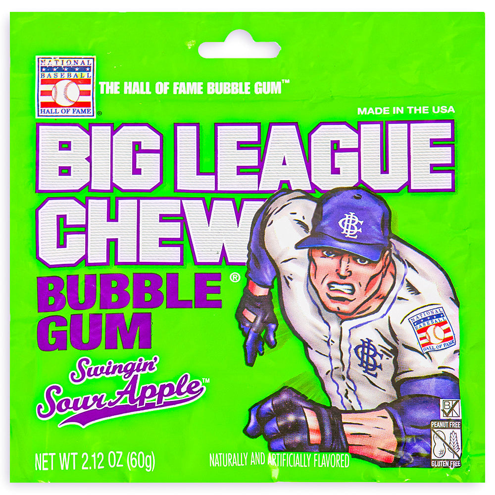 Big League Chew Swingin' Sour Apple, Big League Chew Swingin' Sour Apple, candy enthusiast, gum guru, lip-smacking adventure, gum game victory, apple-licious delight, sour apple sensation