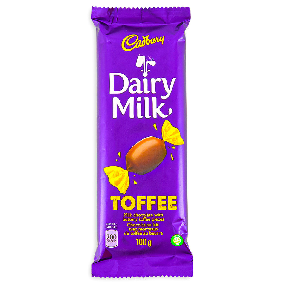 Cadbury Dairy Milk Toffee Bar - 100g-Cadbury-Dairy Milk-English toffee
