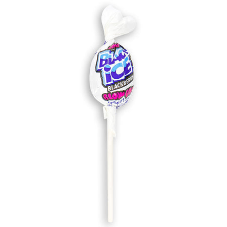 Charms Blow Pop Black Ice Front, charms lollipop, charms pop, bubble gum lollipop