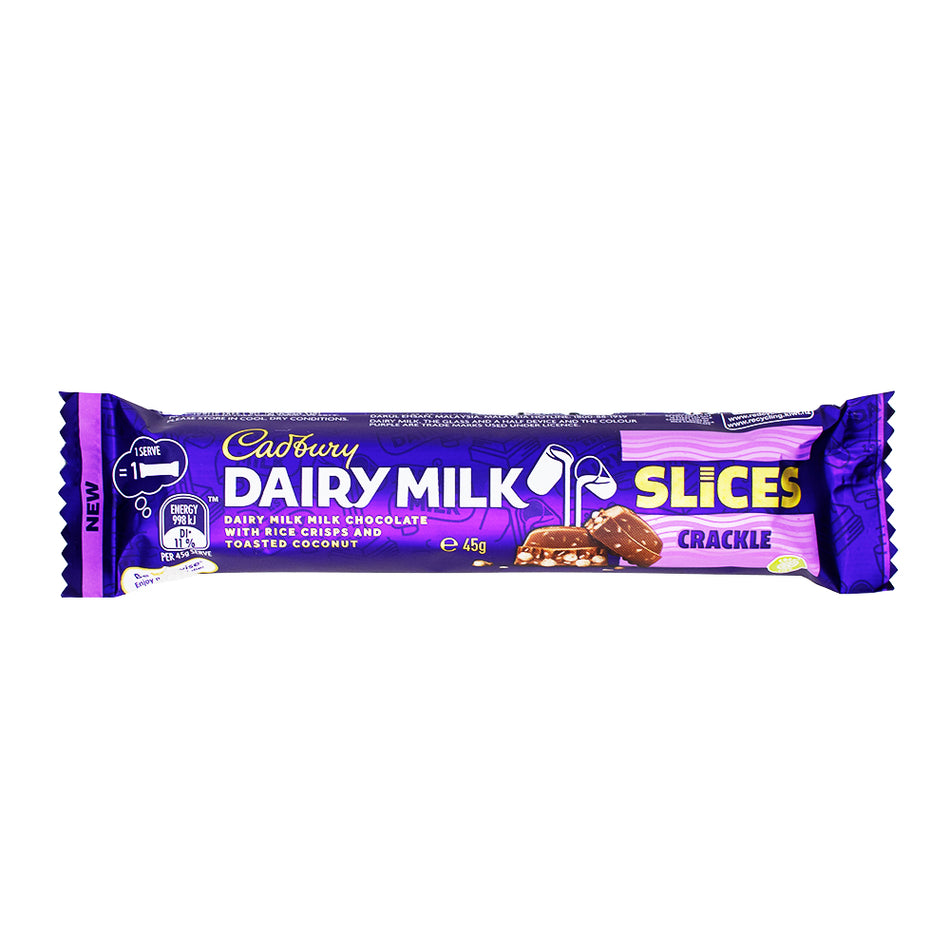 Cadbury Dairy Milk Slices Crackle (Aus) - 45g