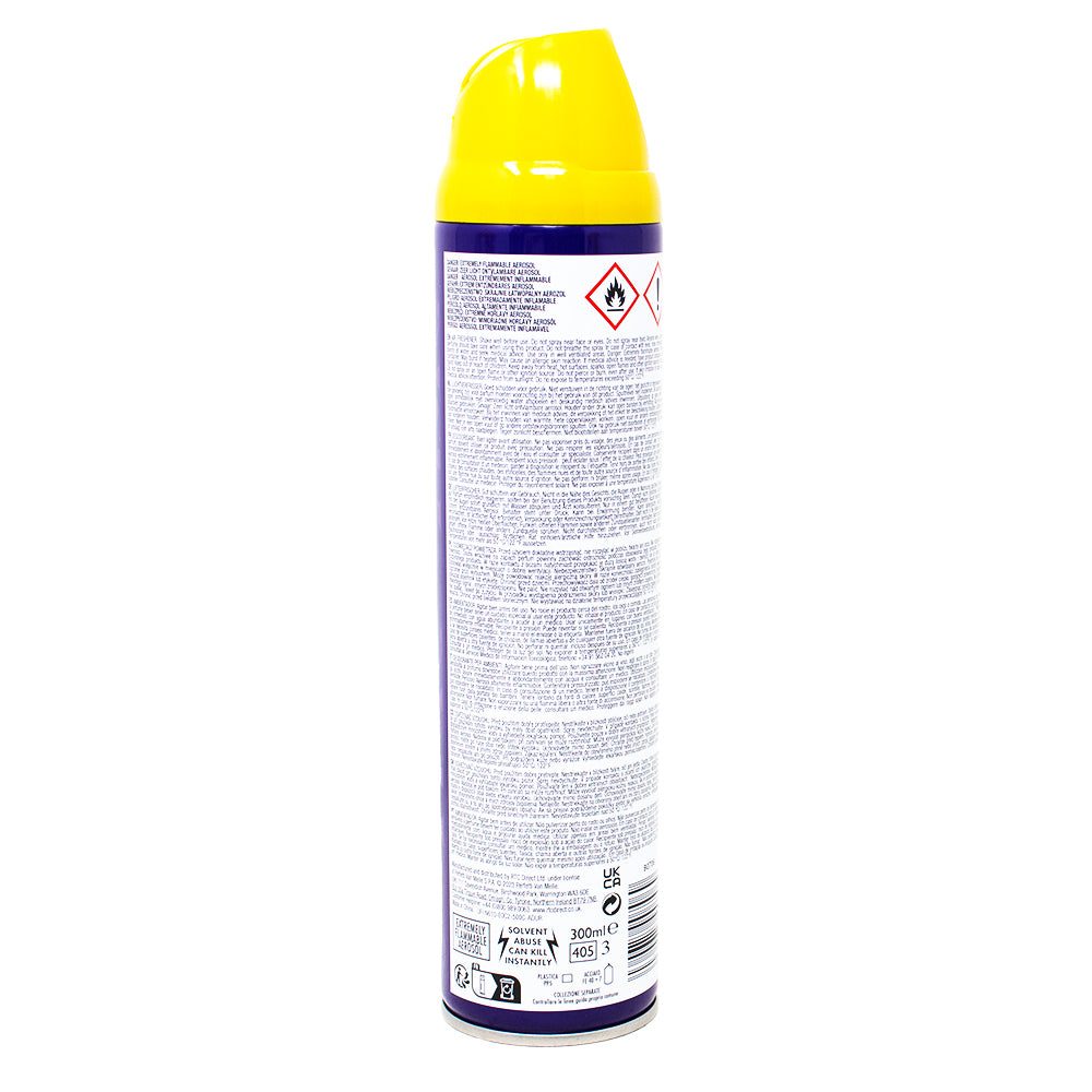 Chupa Chups Room Spray Grape - 300mL  Nutrition Facts Ingredients