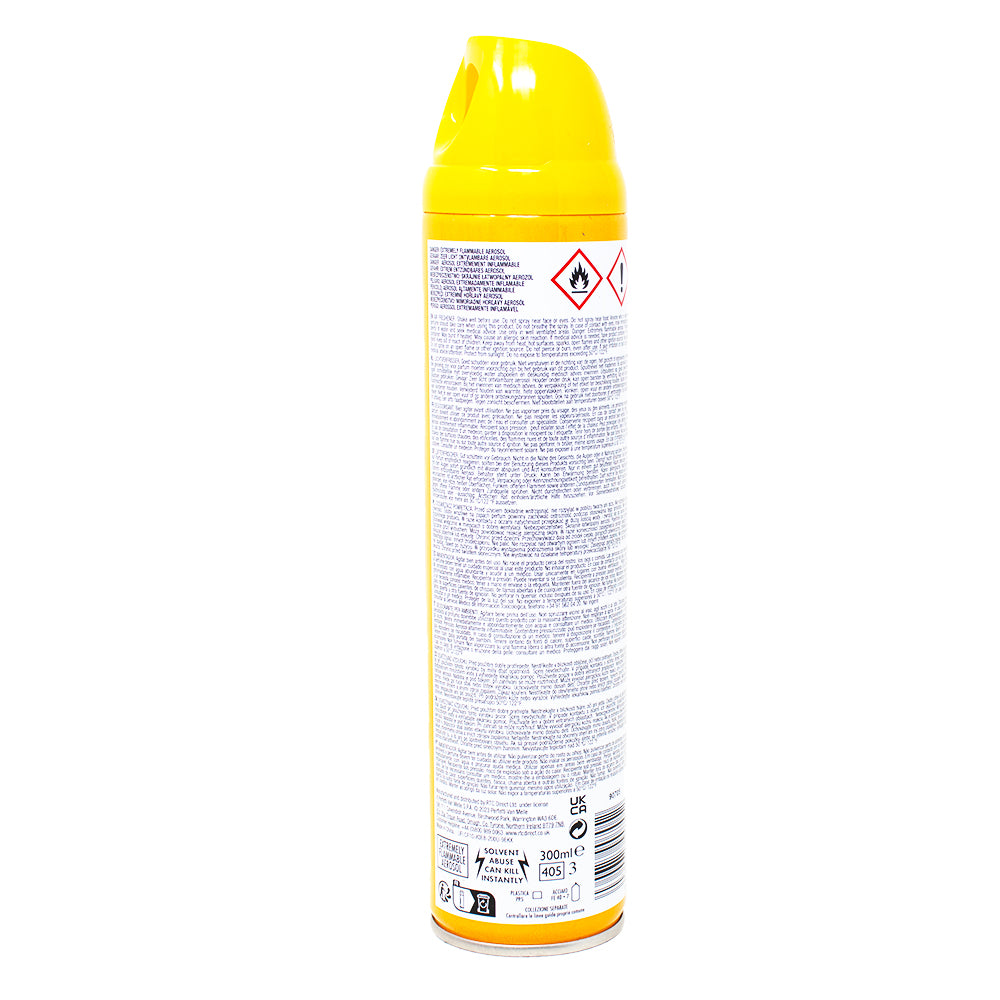 Chupa Chups Room Spray Mango - 300mL  Nutrition Facts Ingredients