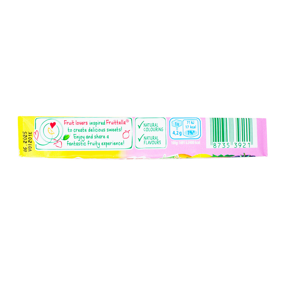 Fruit-tella Summer Fruits (UK) - 41g Nutrition Facts Ingredients