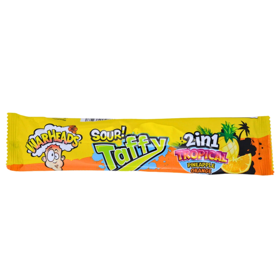 Warheads Sour Tropical Taffy 2in1 - 1.49oz-Warheads-Sour candy-Taffy 