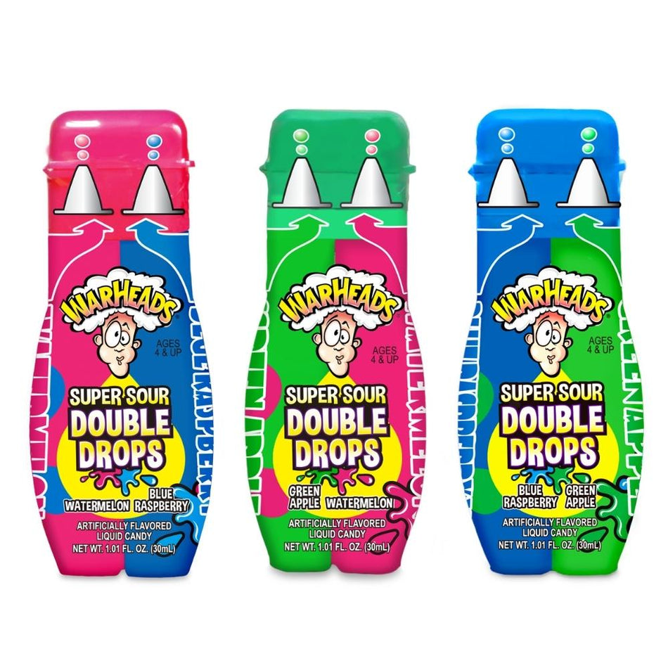 Warheads Super Sour Double Drops  1oz Flavors, Warheads Super Sour Double Drops, Extreme Sour Adventure, Whimsical Sour Delight, Sourness Challenge, Mouth-Puckering Fun, Colorful Sour Drops, Sour Showdown, Sour Candy Experience, Double Dare Sour, Tart Flavor Drops, warheads, warheads candy, warheads sour candy, sour candy